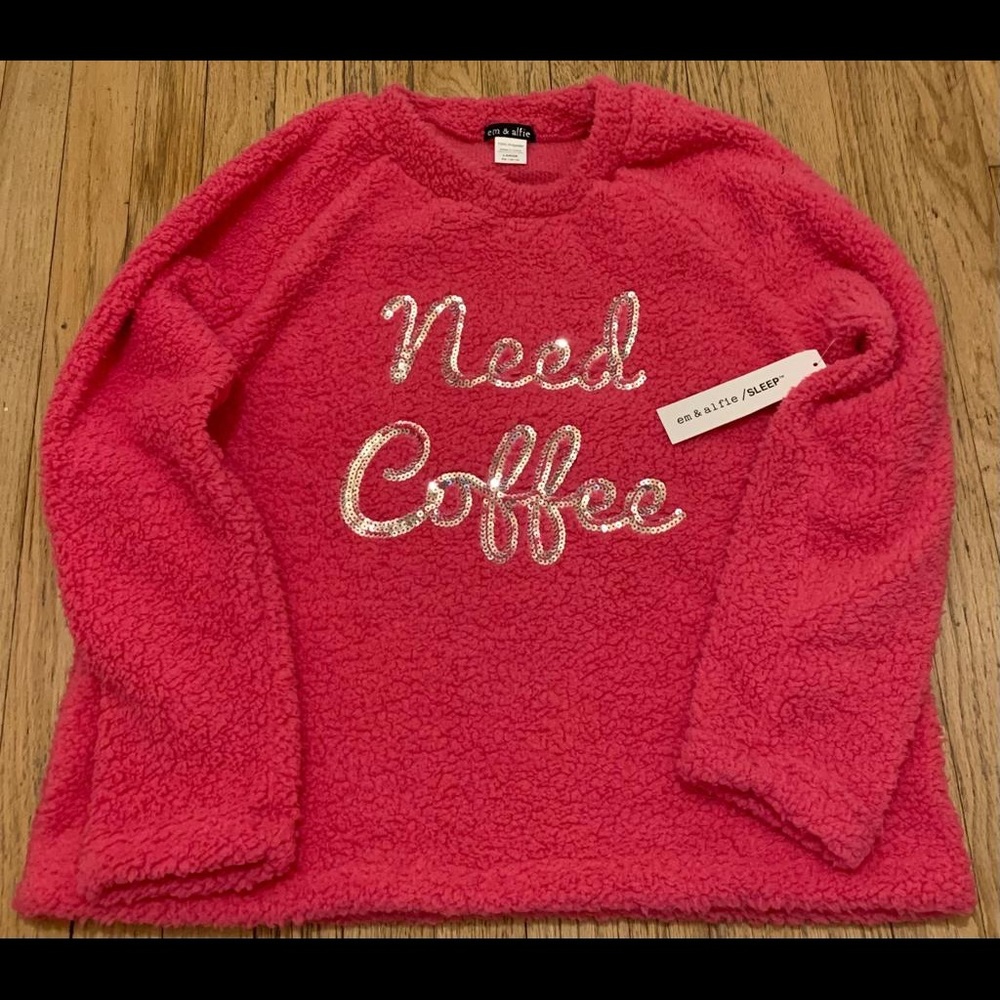 em & alfie girl’s sleepwear top